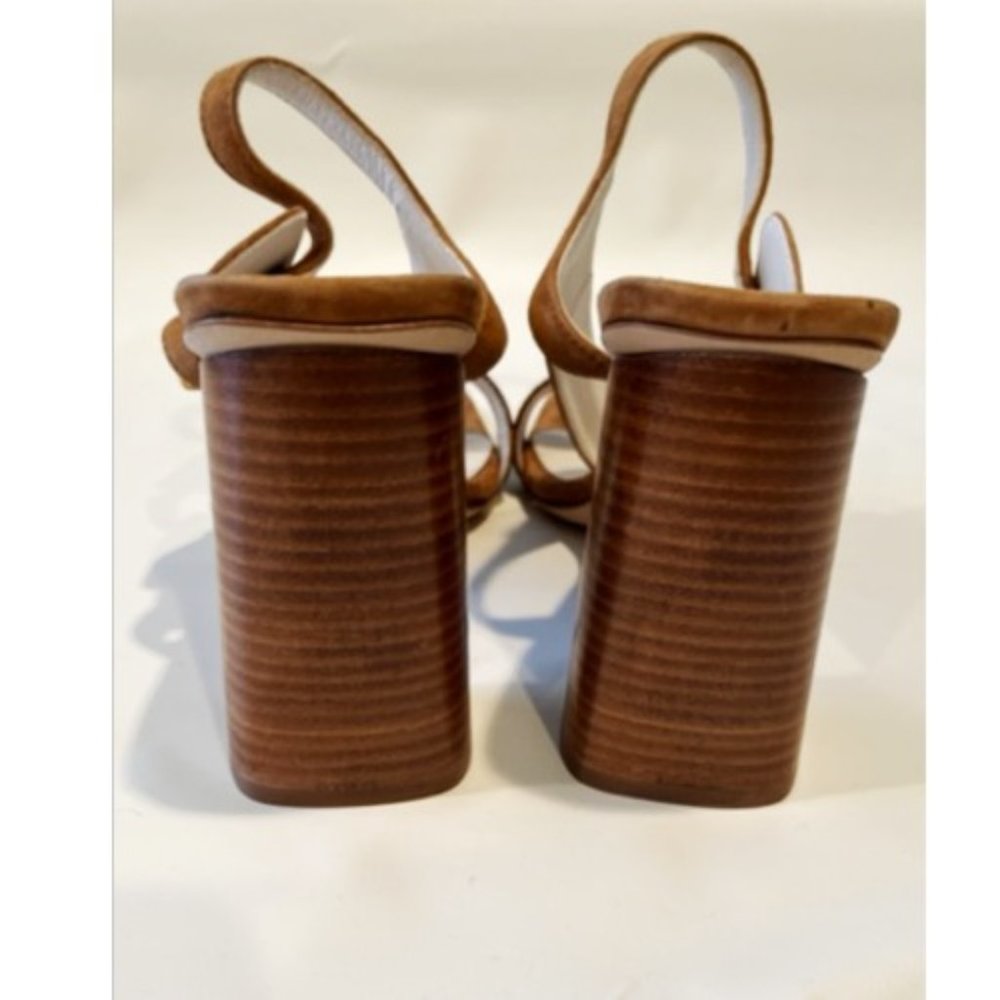 BRUNO MAGLI STRAPPY CROC EMBOSSED LEATHER SANDAL 39 9 - Picture 6 of 11